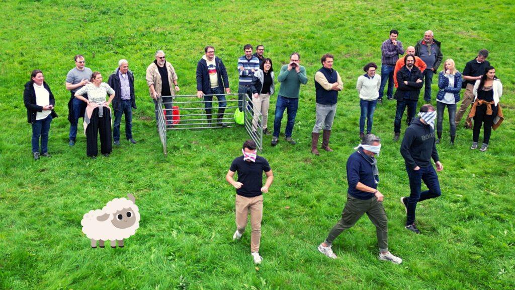 Team Building in Belgium 2022 - Blindfolded